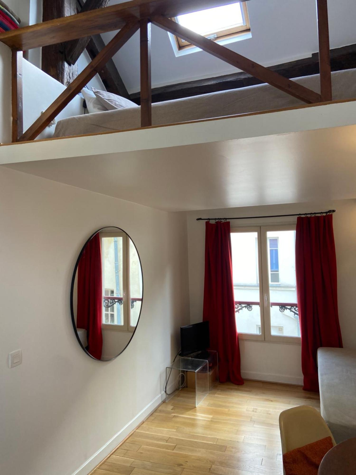 Marais Studio With Mezzanine Paris Ngoại thất bức ảnh